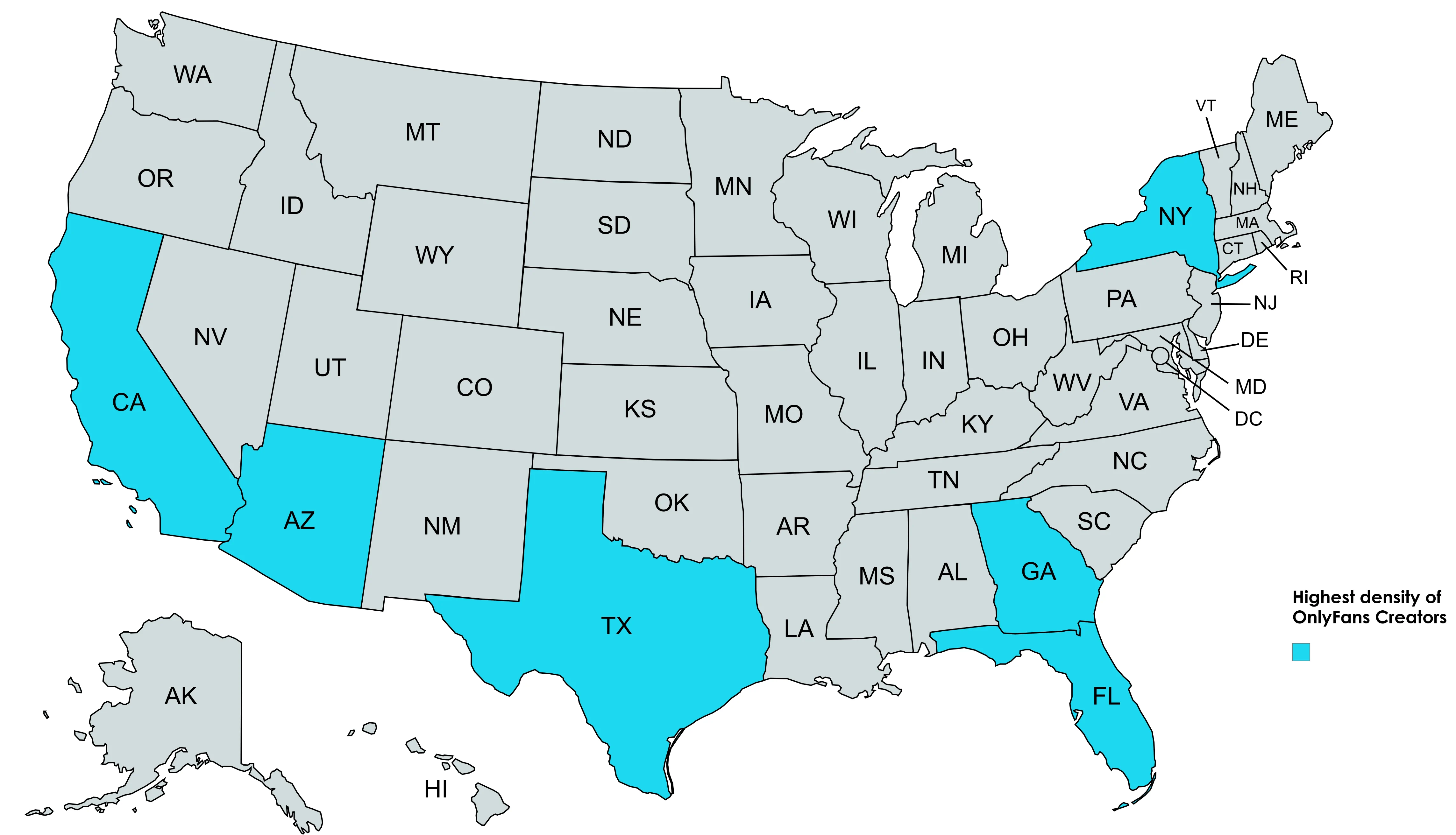 Top US States