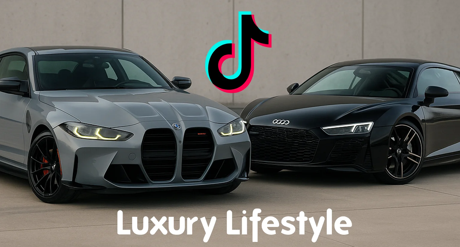 BMW M4 and Audi R8